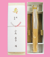 「あつらえ扇子　あや」オリジナル扇子用の扇子立セットです。